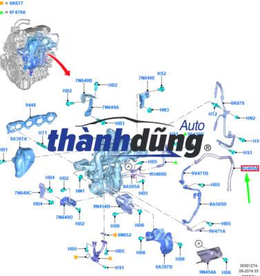 ỐNG KÉT NƯỚC TRÊN XE HYUNDAI STAREX GRAND | 254114H200 - Ảnh 4