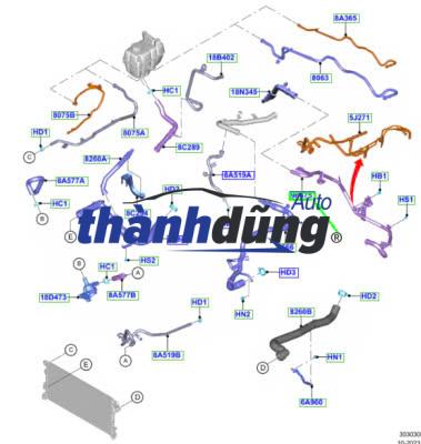 CỔ ĐỔ NƯỚC HYUNDAI I20 ACTIVE | 2712010201 - Ảnh 6