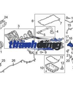 LỌC DẦU DAEWOO MANGUS 2.0 2004 | 25184029 - Ảnh 4