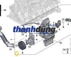 ỐNG ĐẦU BƠM NƯỚC XE MITSUBISHI JOLIE 2004 | MD312815 - Ảnh 4