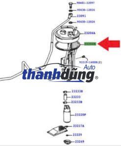 RON  NẮP CỤM BƠM XĂNG NISSAN LIVINA 2007-2013 | 1734279900 - Ảnh 5