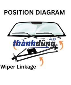 THANH GIẰNG GẠT MƯA MAZDA 323 1999-2004 | BJ0E67360 - Ảnh 4