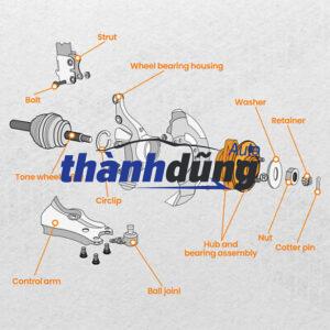 BẠC ĐẠN BÁNH SAU MG HS 1.5 2023 | 10094080
