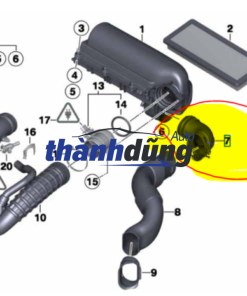 ỐNG HÚT GIÓ ĐỘNG CƠ HYUNDAI I30 | 282102H500 - Ảnh 4