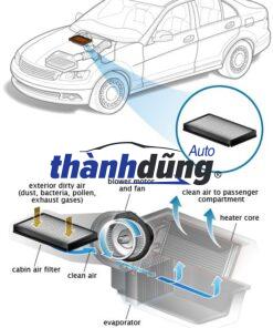 LỌC GIÓ MÁY LẠNH AUDI A7 2012-2018 | 4H0819439 - Ảnh 4