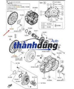 BÁNH ĐÀ XE FORD MONDEO 2.5 2005 | 2S716K375APL - Ảnh 6