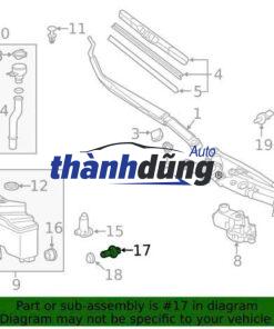 CẢM BIẾN MỨC NƯỚC RỬA KÍNH LEXUS GS350 1997-2004 | 8539733230 - Ảnh 6
