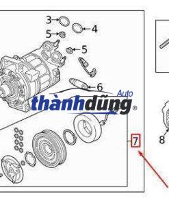 BỘ LÁ CÔN BÀN ÉP THACO TF480V | 6323010 - Ảnh 5